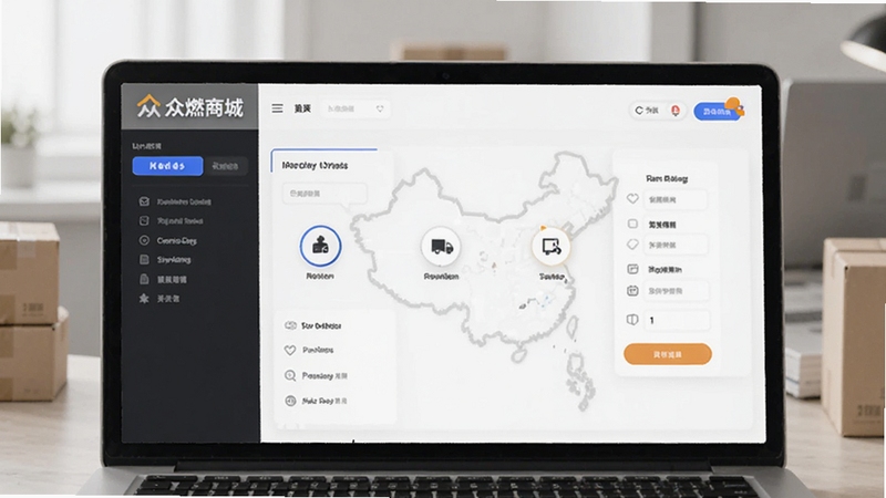 众燃商城订单物流跟踪页面展示图